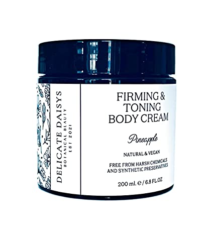 Delicate Daisys Body Cream - Firming & Toning with Retinol, Vegan & Cruelty-Free - 6.8 fl oz