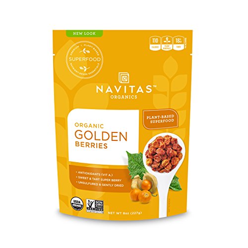 Navitas Organics Superfood - Fiber-Rich Goldenberries & Mulberries, Organic, Non-GMO - 16oz