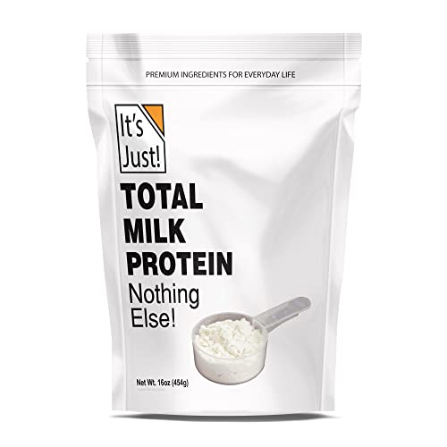 It's Just! Milk Protein Concentrate - 80% Casein, No Added Sugar, Unflavored - 1 lb