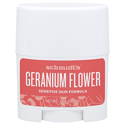 Schmidt's Natural Deodorant Stick - Odor Neutralizer, Geranium Scent, Vegan - 0.7 oz