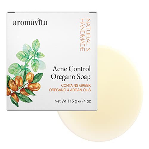 Aromavita Acne Control Soap Bar - Natural Acne Defense, Nourishes Skin - 1 Bar