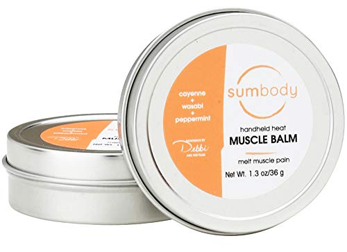 Sumbody Muscle Balm - Warming & Cooling Relief for Sore Muscles and Joints, Travel Size