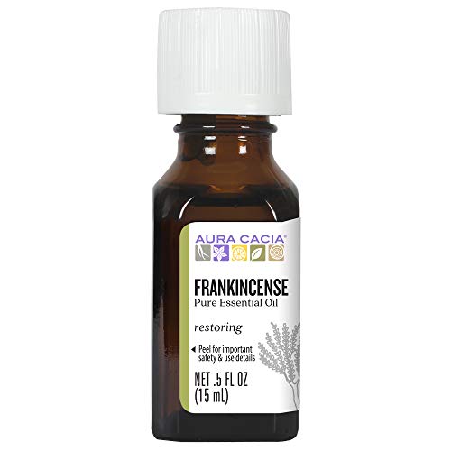 Aura Cacia Essential Oil - Relaxing Meditative Frankincense, 100% Pure - 0.5 fl oz