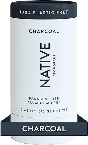 Native Deodorant - 72 Hour Odor Control, Naturally Derived Ingredients, Charcoal Scent - 3oz