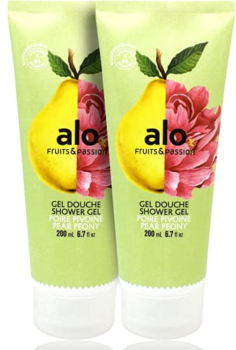 Fruits & Passion Shower Gel - Enriched with Vitamin E, Antioxidants, Biodegradable - 200ml 2 Pack