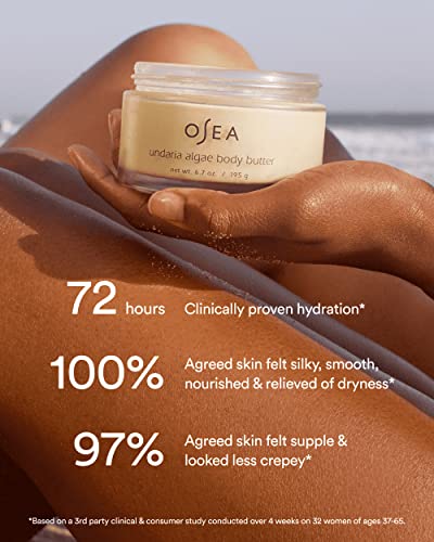 OSEA Undaria Algae Body Butter - Ultra Hydrating Shea & Ceramides for Dry Skin - 6.7 oz