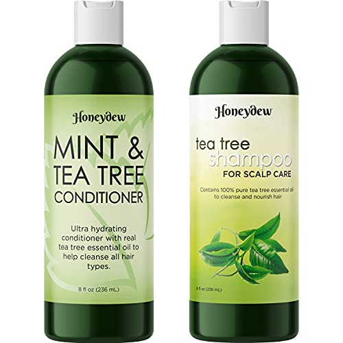 Cleansing Swimmers Shampoo & Conditioner Set - Sulfate-Free, Tea Tree Oil, 16oz