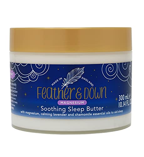 Feather & Down Body Butter - Soothing Magnesium, Lavender & Chamomile, Vegan - 300ml