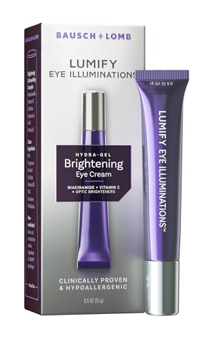 LUMIFY Eye Cream - Brightening & Smoothing with Vitamin C, Caffeine, Niacinamide - 15g