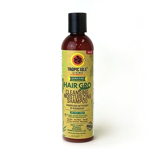 JBCO Hair Gro Shampoo - Nourishes with Aloe Vera, Rose Water & Shea Oil, 237ml
