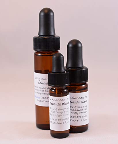 Sensual Aromatherapy Essential Oil Blend - Promotes Sensuality, All Natural - 10ml