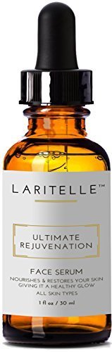 Laritelle Organic Face Serum - Rejuvenates, Nourishes with Vitamins & Antioxidants - 1oz