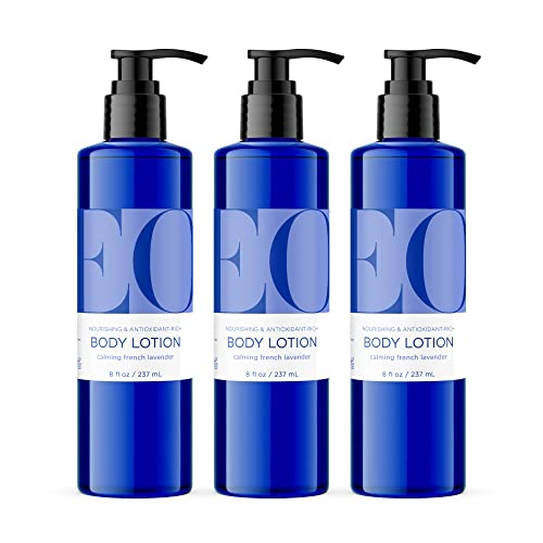 EO Body Lotion - Moisturizing Organic Lavender with Botanical Extracts, 3-Pack - 8oz Each