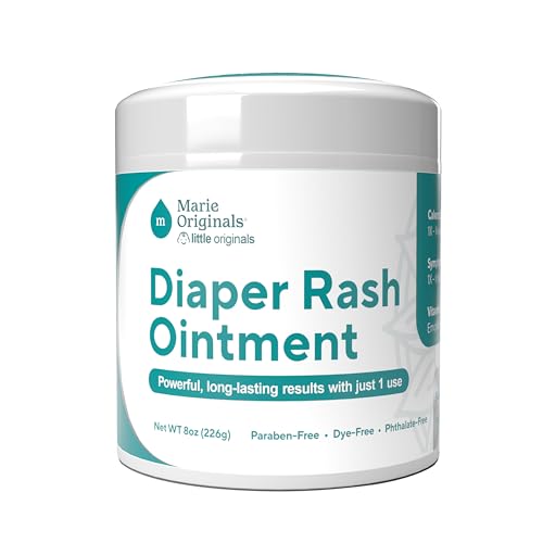 Marie Originals Diaper Rash Ointment - Soothes, Moisturizes, Long-Lasting Barrier - 8 oz