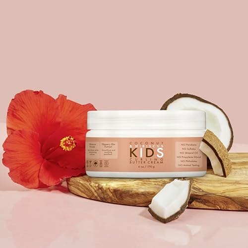 SheaMoisture Kids Curling Cream - Defines Curls, Moisturizes & Reduces Frizz - 6oz