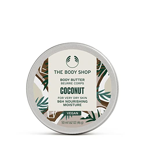 The Body Shop Coconut Body Butter - Ultra-Rich Hydration, 48hr Moisturizing - 1.69oz