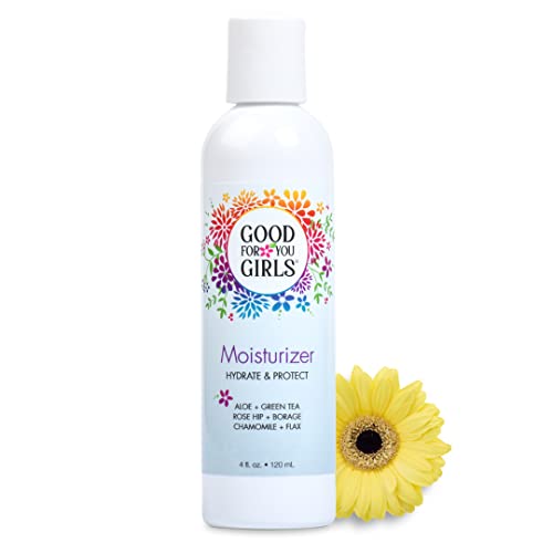 Good For You Girls Face Moisturizer - Calms Redness, Non-Comedogenic, Natural Ingredients - 4 Fl Oz