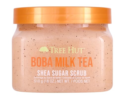 Tree Hut Body Scrub - Hydrating Exfoliant with Shea Butter & Natural Oils, 18oz