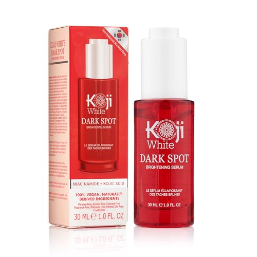 Koji White Face Serum - Reduces Dark Spots, Hydrating & Nourishing - 1 Fl.Oz with Kojic Acid