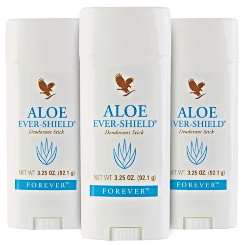 Forever Living Aloe Ever-Shield Deodorant - All-Day Odor Control, Aluminum-Free, Vegan - 3.25oz