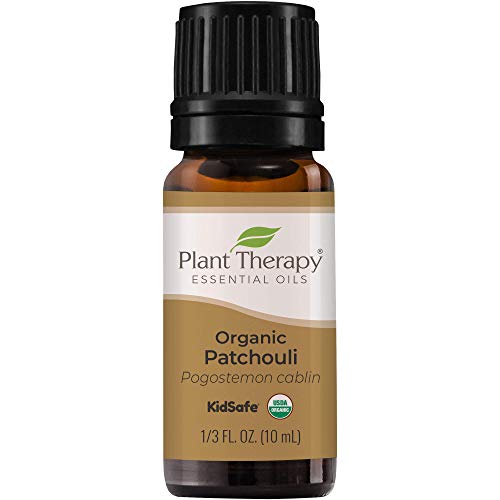 Plant Therapy Organic Patchouli Essential Oil - 100% Pure, Therapeutic Grade - 10 mL