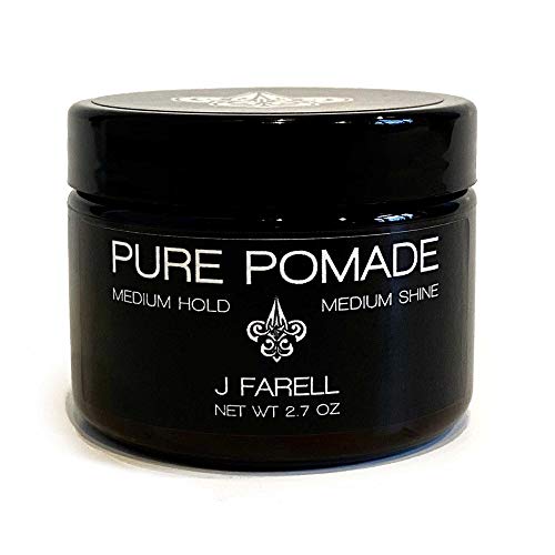 Pure Pomade Hair Styling Wax - Fungal Acne Safe, 100% Natural, Cruelty-Free - 2.7 oz