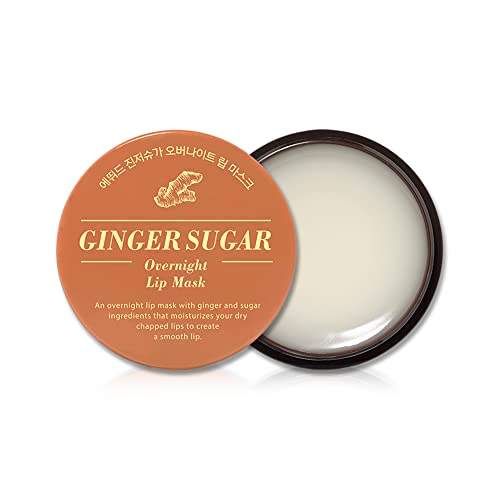 ETUDE Ginger Sugar Lip Mask - Nourishing, Moisturizing Formula with Shea Butter - 25g