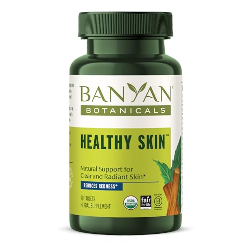 Banyan Botanicals Herbal Supplement - Supports Radiant Skin, Non-GMO, Vegan - 90 Tablets