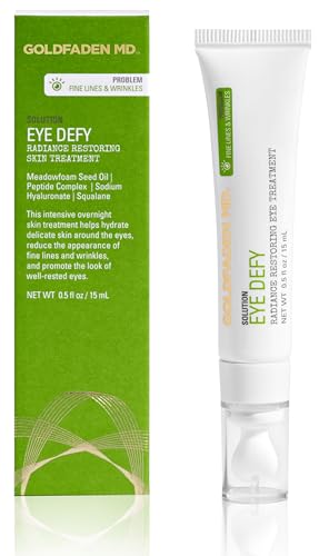 GOLDFADEN MD Eye Defy Radiance Restoring Treatment - Reduces Fine Lines, Hydrates - 0.5oz