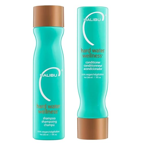 Malibu C Hard Water Hair Care Set - Hydrating Duo for Shine & Manageability - 9oz