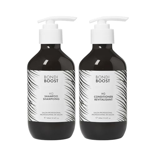 BondiBoost HG Duo Shampoo & Conditioner - Nourishing Thinning Hair Solution, Hydrating - 10.14fl oz