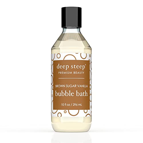 Deep Steep Bubble Bath - Soothes & Hydrates with Shea Butter, Coconut & Argan Oil - 10oz