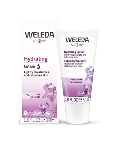 Weleda Hydrating Facial Lotion - Balances Oily Skin, Plant-Powered with Iris & Jojoba - 1oz