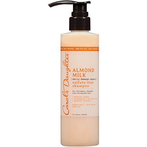 Carol’s Daughter Almond Milk Shampoo - Repairs Extremely Damaged Hair, Aloe & Shea - 12 fl oz