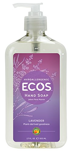 Earth Friendly Products Hand Soap - Hypoallergenic, pH Balanced, Lavender Scent - 17oz