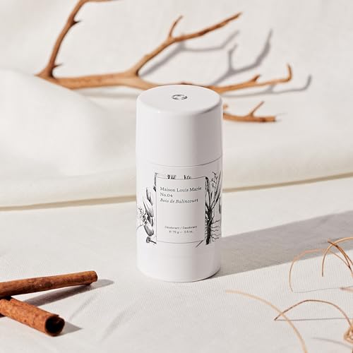 Maison Louis Marie Deodorant - Sandalwood & Cedarwood, Vegan & Cruelty-Free - 2.5oz