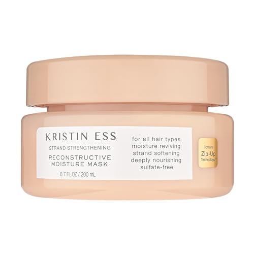 Kristin Ess Hair Mask - Deep Conditioning & Moisture Repair, Sulfate-Free, Color Safe - 12oz