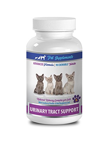 Pet Supplements Cat Urinary Support - Natural Chewable Formula with Cranberry - 90 Chews