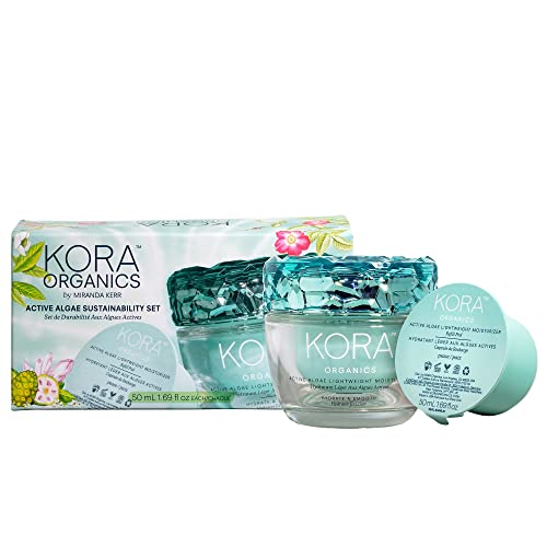 KORA Organics Active Algae Moisturizer Set - Hydrating, Certified Organic - 1.69 fl oz Each