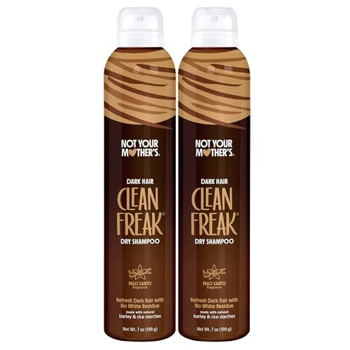 Not Your Mother's Dark Hair Dry Shampoo - Instantly Refreshes, Aluminum-Free, 2-Pack - 7oz