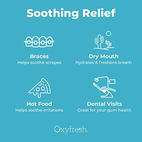 Oxyfresh Premium Pro Relief Dental Gel - Soothes Gums, Hydrates & Freshens Breath - 4 oz