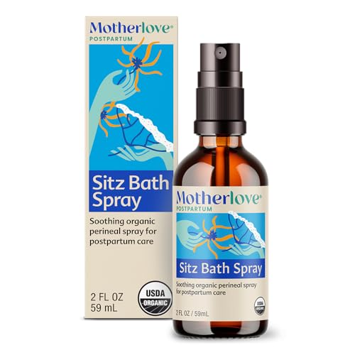 Motherlove Body Mist - Herbal Perineal Spray for Postpartum Care, USDA Organic - 2 oz