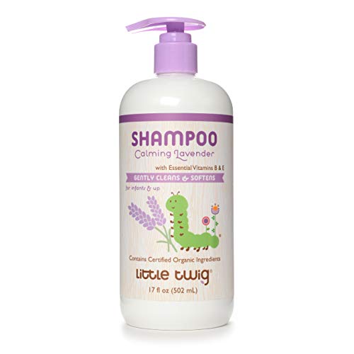 Little Twig Baby Shampoo & Body Wash - Calming Lavender, Organic Ingredients, Vegan - 17 fl. oz.