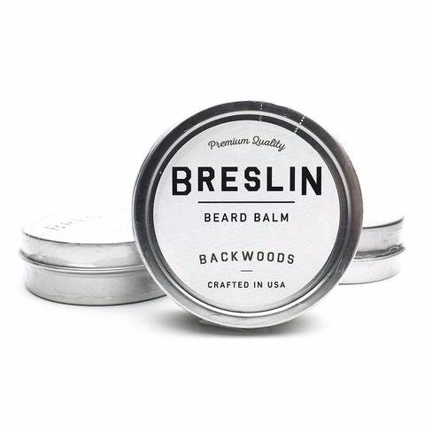 Breslin Beard Balm (Backwoods) - Stops Itch, Tames & Nourishes Beard, All Natural - 2oz