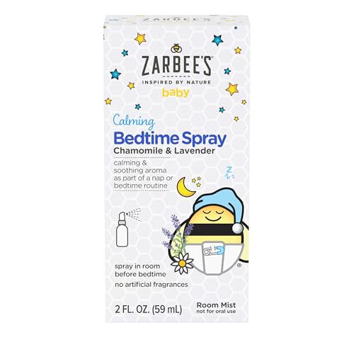 Zarbee's Baby Sleep Spray - Calming Lavender & Chamomile, Pediatrician Approved - 2oz