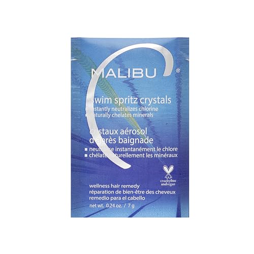 Malibu C Hair Care Set - Vitamin C Chlorine Neutralizer for Healthy, Shiny Hair - 1 Packet