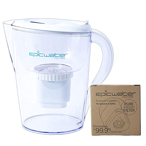 Epic Water Filters Purification Unit - Removes Fluoride & Chlorine, NSF Certified - BPA Free