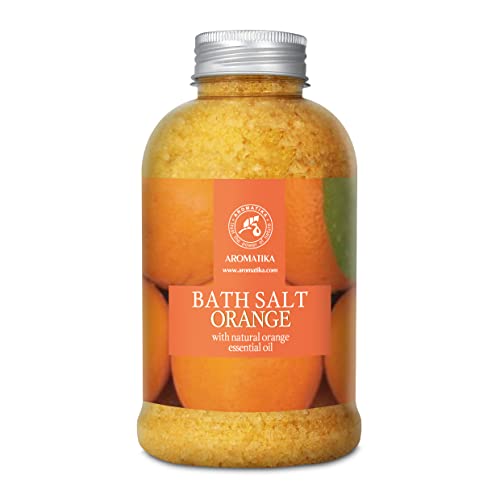 Good Natured Brand Bath Salt - Hydrating Orange Essential Oil with Ginseng & Seaweed - 21.16oz