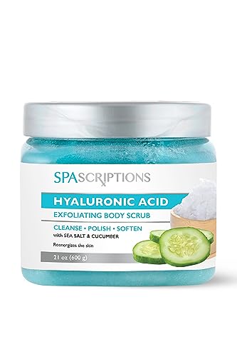 Spascriptions Body Scrub - Ultra Hydrating & Exfoliating, Fragrance-Rich Formula - 21oz