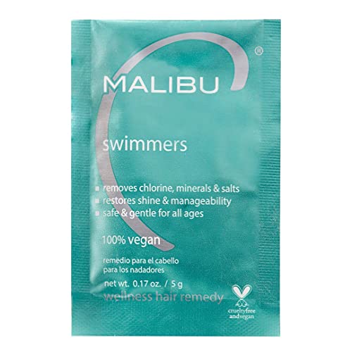 Malibu C Hair Care Set - Restores Hydration & Detoxifies Chlorine Damage - 1 Packet